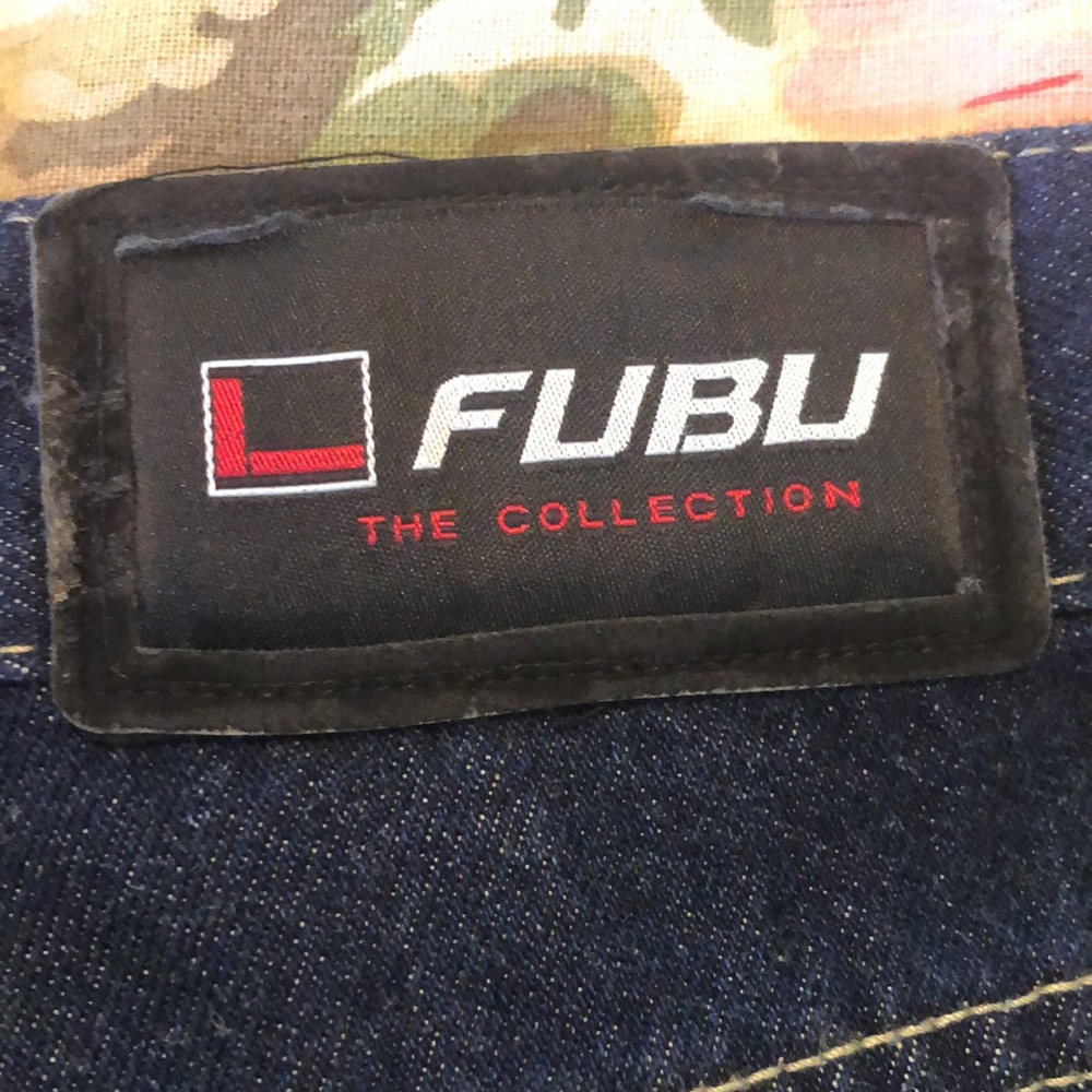 ❌sold❌Vintage 90’s FUBU The Collection Carpenter Jeans sz 40 XL 34 Deadstock NEW - Picture 9 of 16